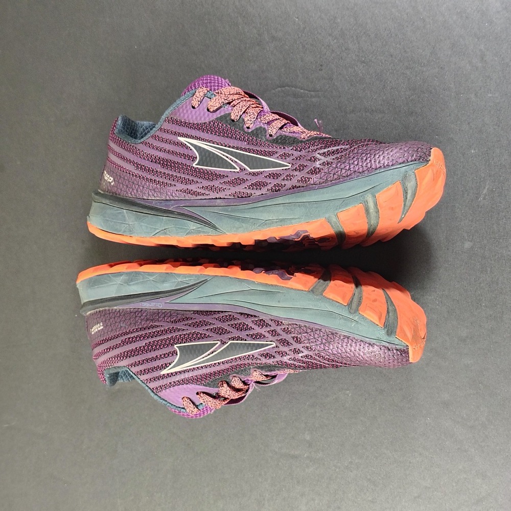Altra Timp 2 Women Size 9.5 Purple Orange Mesh Trail Running Shoes AL0A4QTP003 - Picture 8 of 16